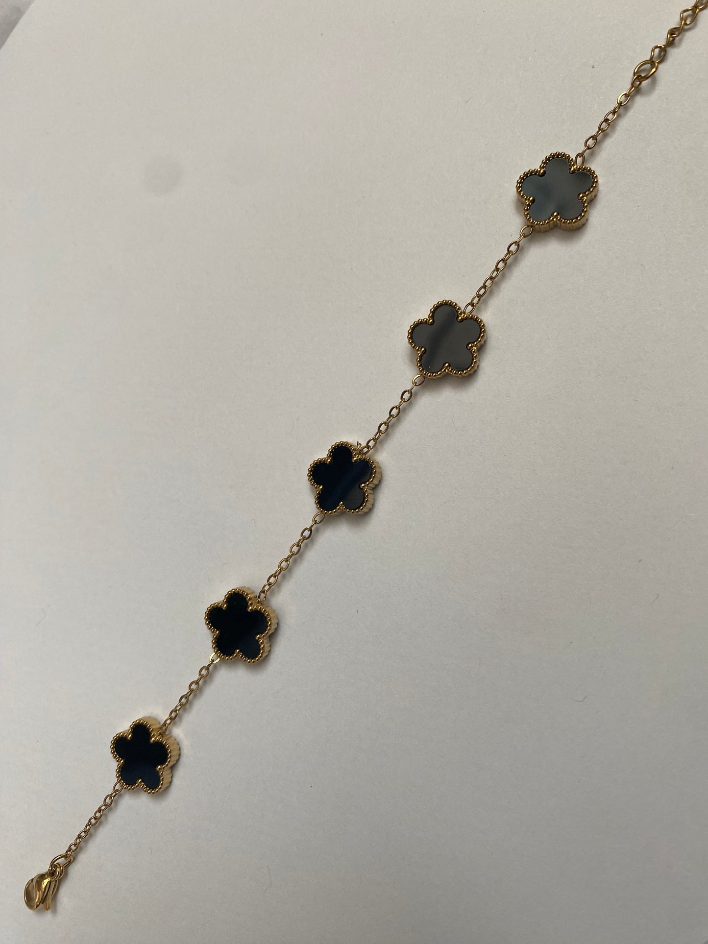 Bracelet Fleuri noir